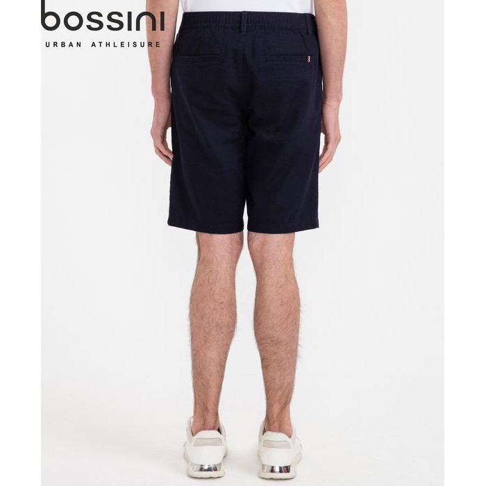 Quần short lưng thun chất vải linen thời trang nam Bossini 611321090