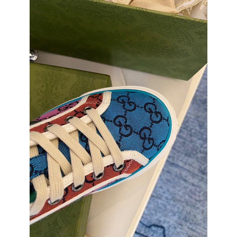 Giày thể thao cổ cao của nam cao cấp Gucci GG Arrival Gucci tennis 1977 x Disney | BigBuy360 - bigbuy360.vn