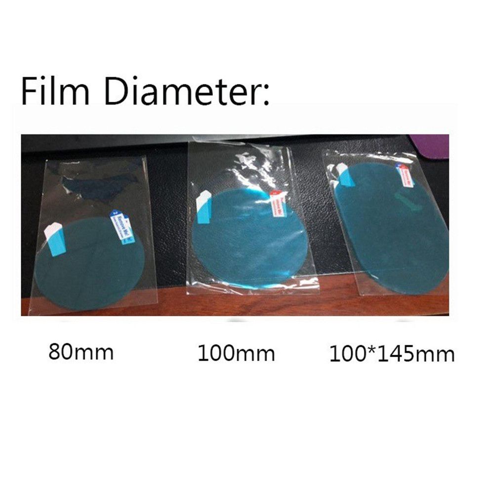 Aaron1 Set 2 Tấm Phim Nano 100x100mm Dán Kính Chiếu Hậu Xe Hơi Chống Nước Mưa Chống Sương Mù