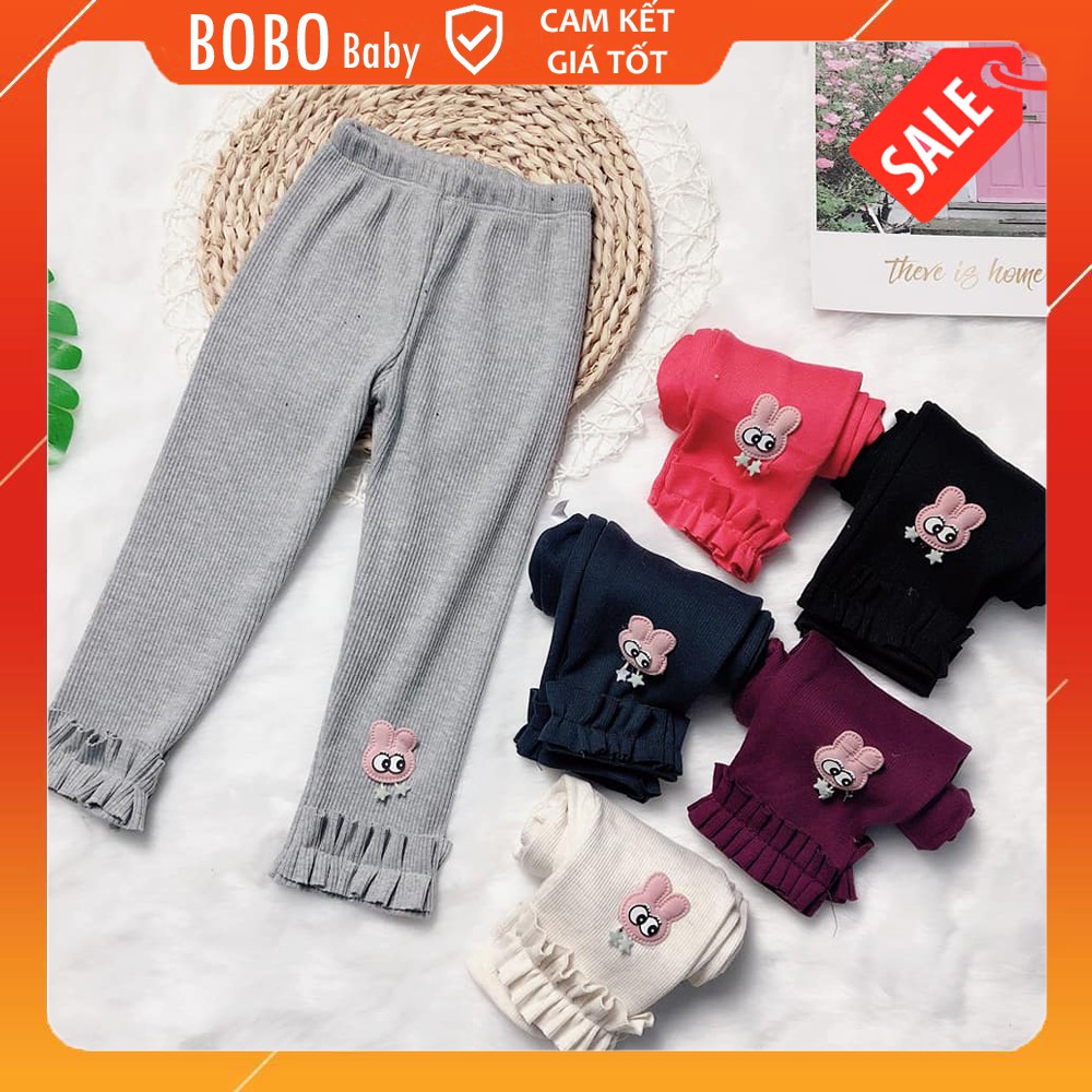 Quần Legging Co Giãn Dễ Thương Cho Bé Gái Size 8-20kg