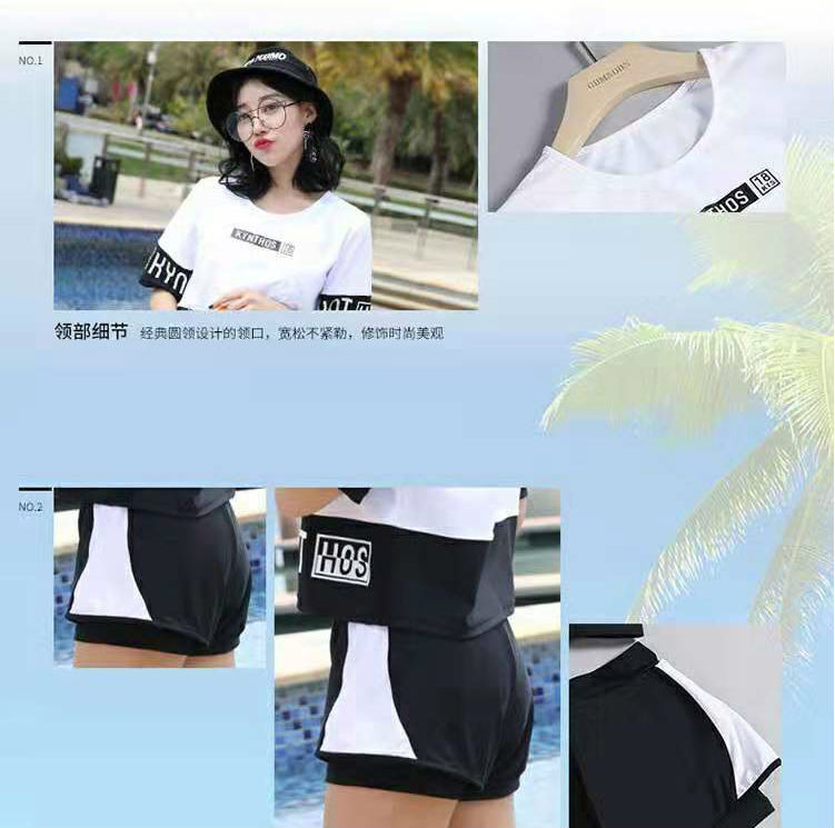 Bộ Đồ Bơi 3 Mảnh Phong Cách Thể Thao Cho Nữ | BigBuy360 - bigbuy360.vn