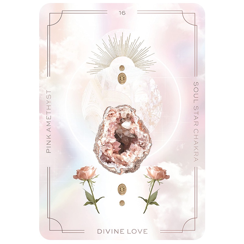 Bộ Bài Astral Realms Crystal Oracle (Mystic House Tarot Shop) - Bài Gốc Authentic Chính Hãng 100%