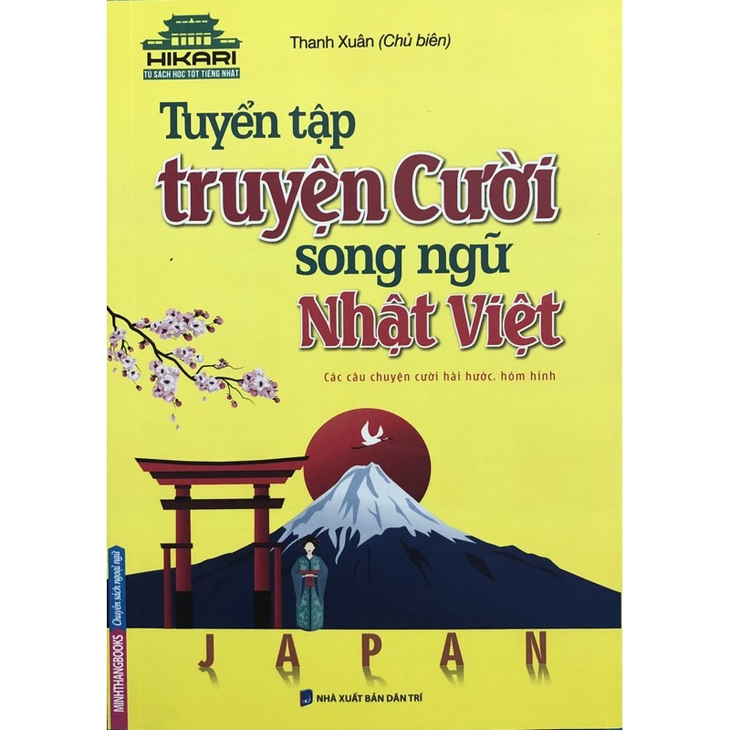 Sách Tuyển tập truyện cười song ngữ Nhật Việt