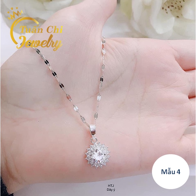 ❤️MẪU MỚI❤️ Vòng Cổ Nữ Nạc Cao Cấp Kết Hợp Các Dáng Mặt Trẻ, Thanh Lịch