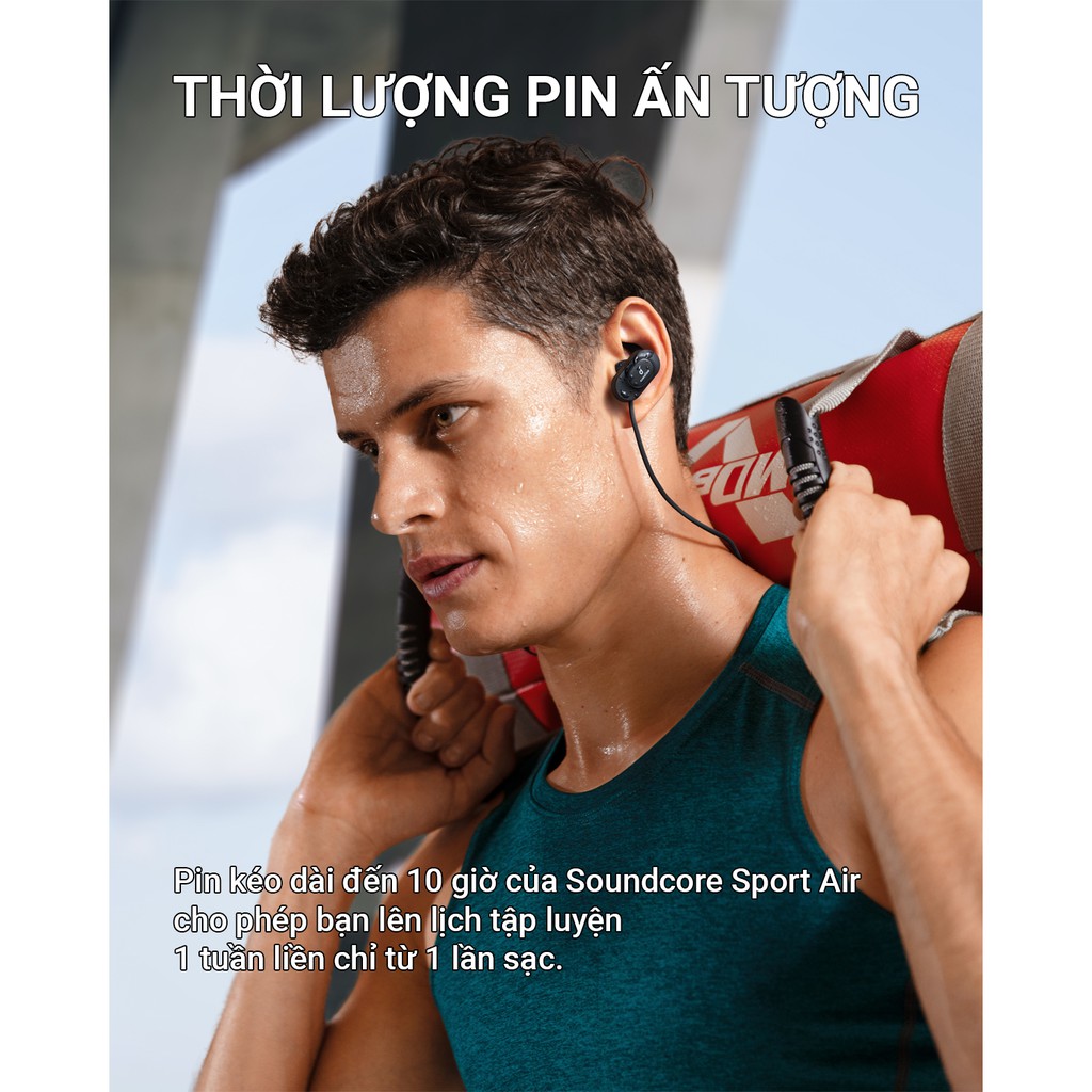 Tai nghe bluetooth SoundCore Sport Air (by ANKER) - A3405 | WebRaoVat - webraovat.net.vn