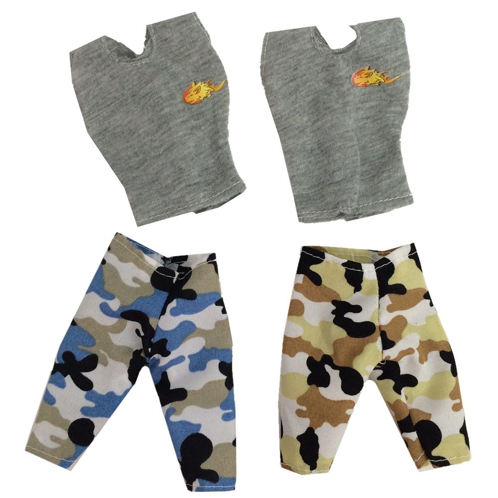 Bộ Quần Áo Nỉ 30cm Thời Trang Cho Búp Bê Nam