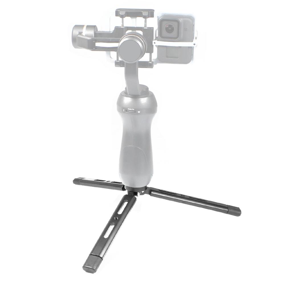 Giá Đỡ Ba Chân Mini Để Bàn Có Ốc Vít 1 / 4 "Cho IPhone Samsung DSLR Camera