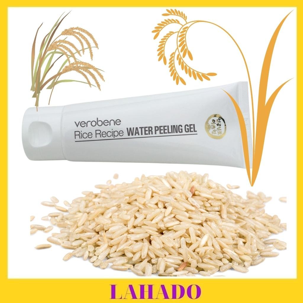 Tẩy tế bào da chết gạo toàn thân verobene rice recipe water peeling gel 100g