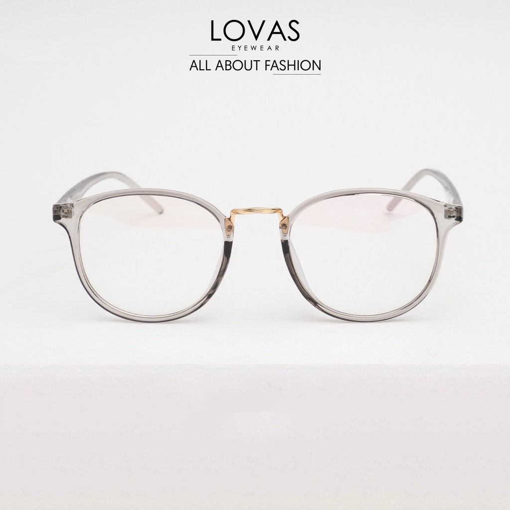 Gọng Kính Cận Nam Nữ Mắt Tròn LOVAS EYEWEAR Thiết Kế Thanh Mảnh Tinh Tế 209