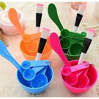 Bộ bát chén trộn mặt nạ 6 món đầy đủ