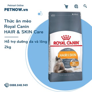 Thức ăn mèo Royal Canin HAIR & SKIN Care - 2kg - Dưỡng da và lông
