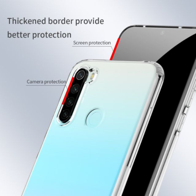 Ốp lưng Redmi Note 8 / Note 11 / Note 11s 4G dẻo trong chống sốc thế hệ mới lồi 4 Góc hạn chế ố ôm khít máy