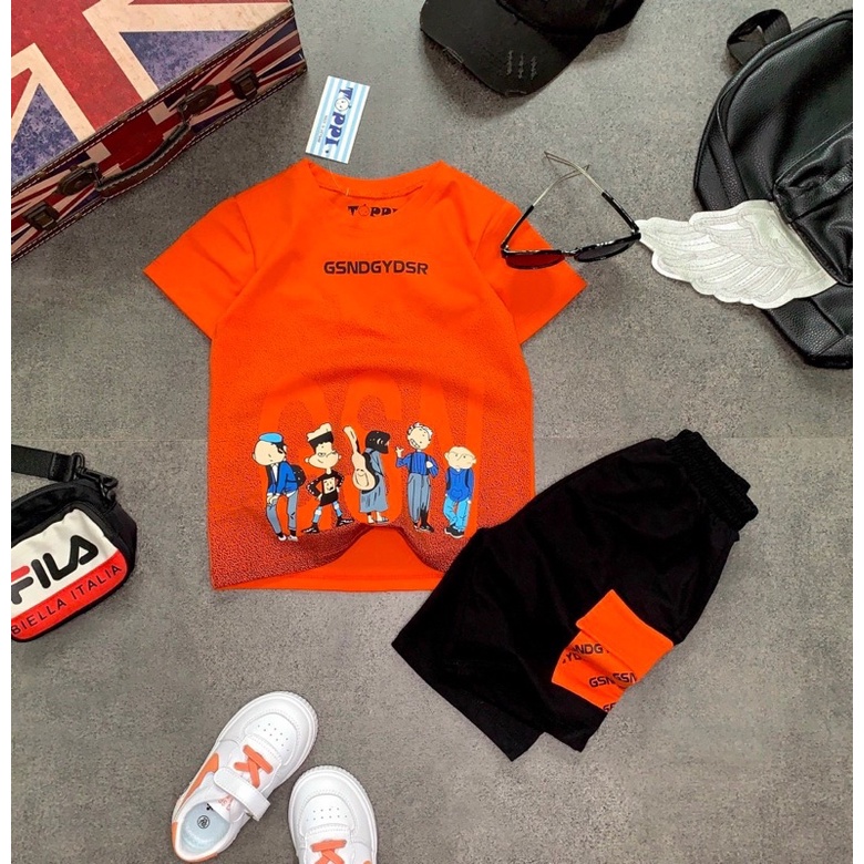 Bộ bé trai GSN túi hộp