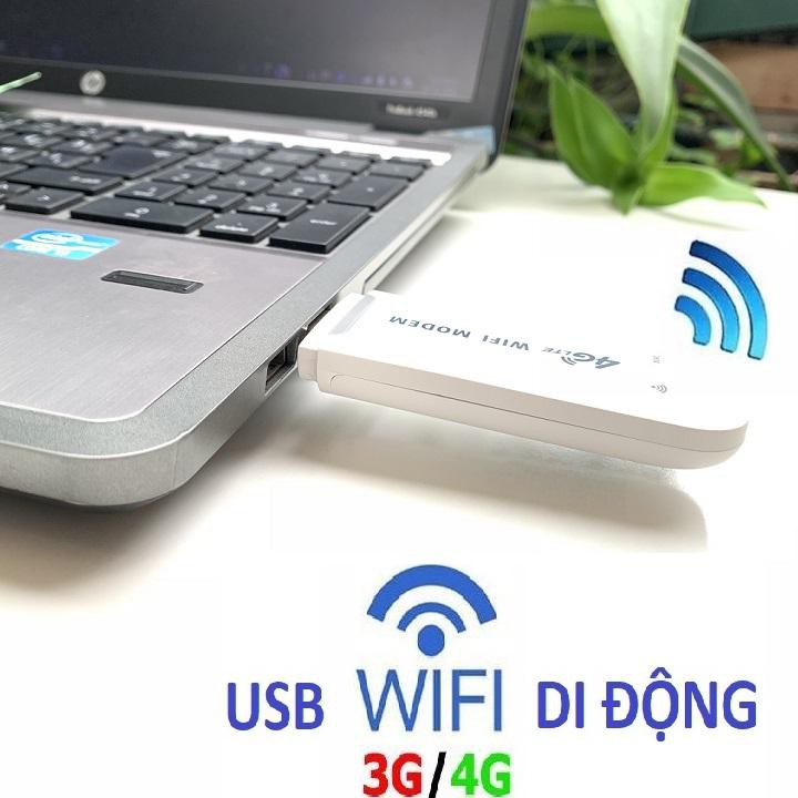 Usb Phát Wifi Không Dây 4G Dongle LTE tốc độ cao 150mbps Mạng Dùng Ổn Đinh Phát Mạng Kết Nối Nhiều Máy TẶNG SIM 4G