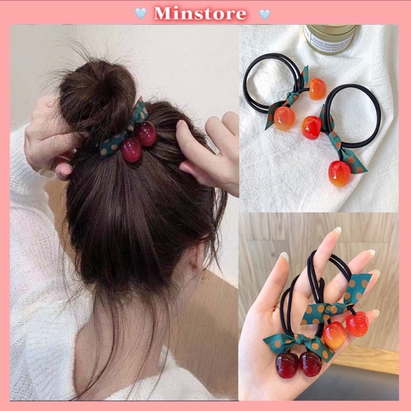 Dây Cột Tóc Hàn Quốc Thanh Lịch Dành Cho Nữ