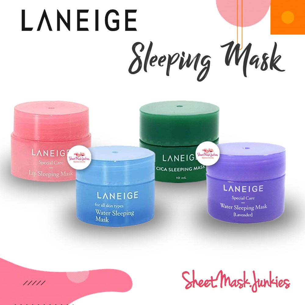 (hàng Mới Về) Mặt Nạ Ngủ Laneige Cao Cấp Chuyên Dụng