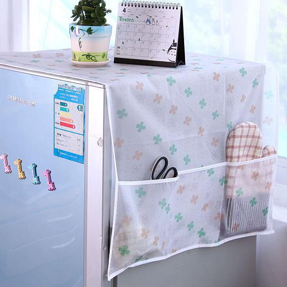 ❌GIÁ SỈ❌Tấm phủ tủ lạnh chống bụi chống thấm nhiều hình dễ thương 88225