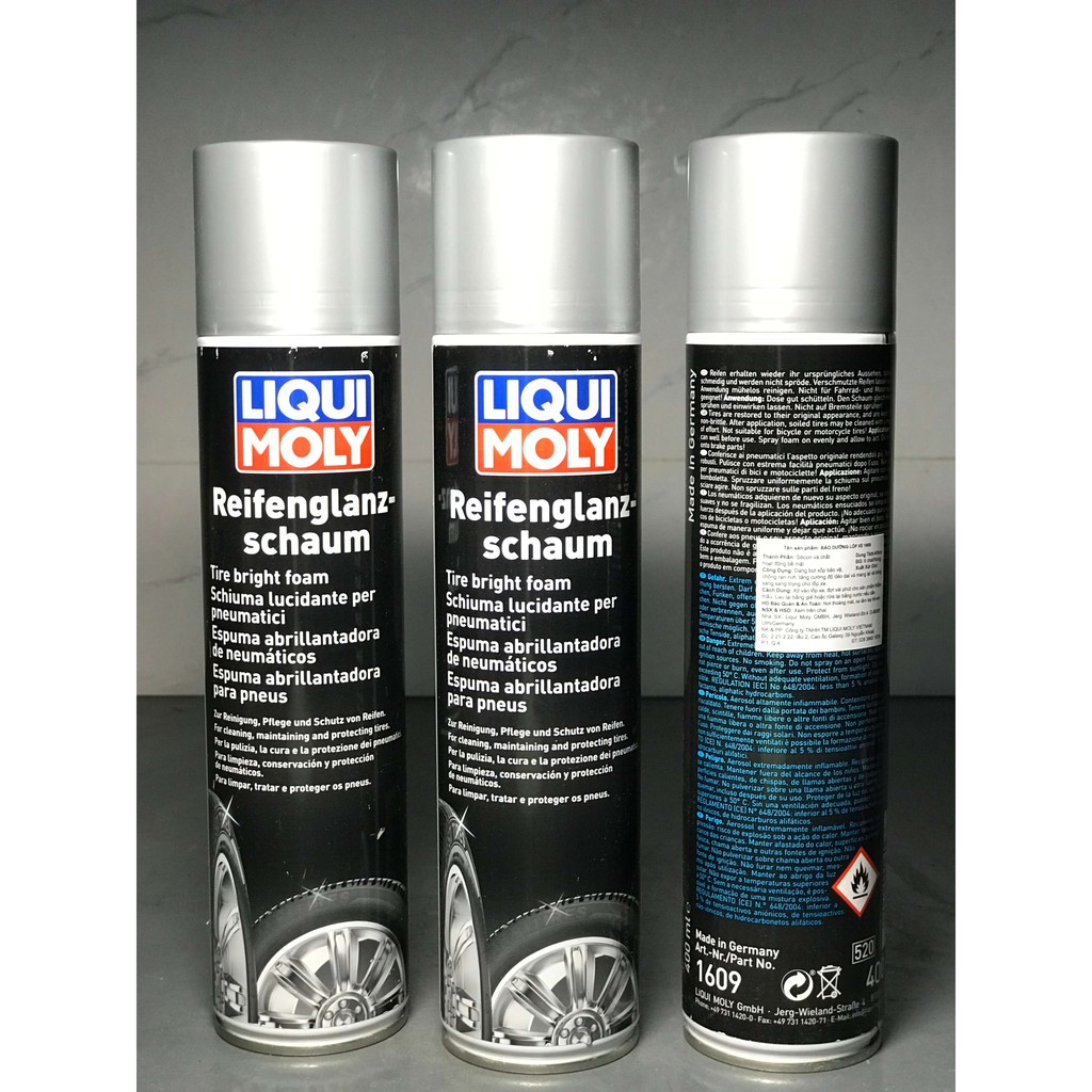 Vệ Sinh Bảo Dưỡng Lốp Xe LIQUI MOLY 400ml