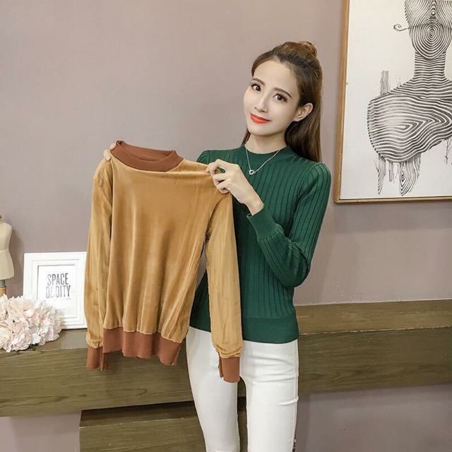 Áo len lót lông hàng loại 1