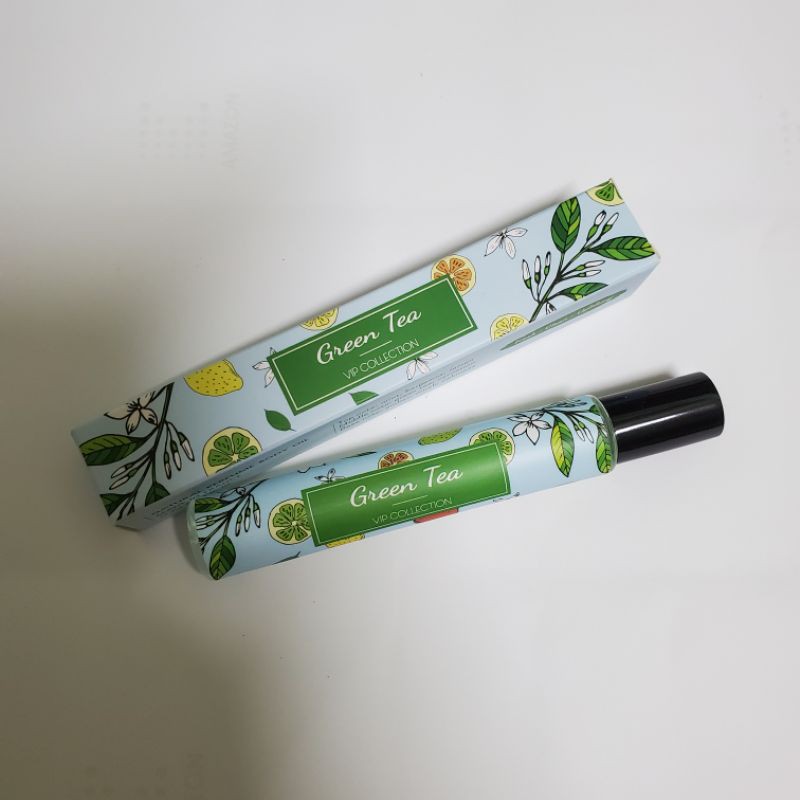 Tinh Dầu Nước Hoa nữ Green Tea  12ml. Tươi mát, nữ tính