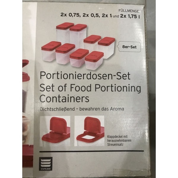 BỘ 8 HỘP NHỰA ĐỰNG ĐỒ KHÔ