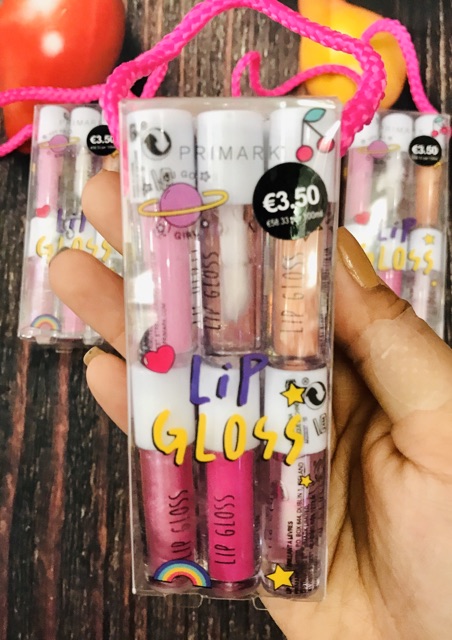 Son môi Lip Gloss set 12 cái cho bé