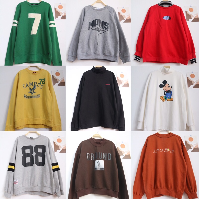 2hand / áo sweater secondhand