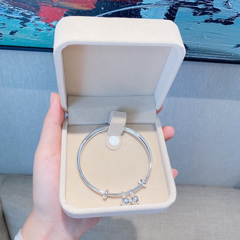 Vòng tay bạc Ý nam nữ basic - Lắc tay nam nữ bạc S925 giá rẻ, cá tính, trẻ trung, hiện đại Zaza accessories