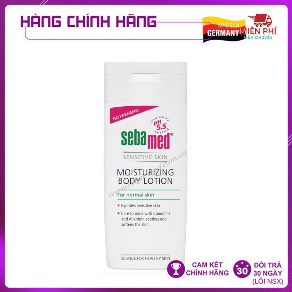 SỮA DƯỠNG THỂ CẤP ẨM TOÀN THÂN CHO DA NHẠY CẢM SEBAMED pH5.5 - 200ML - ĐỨC | BigBuy360 - bigbuy360.vn