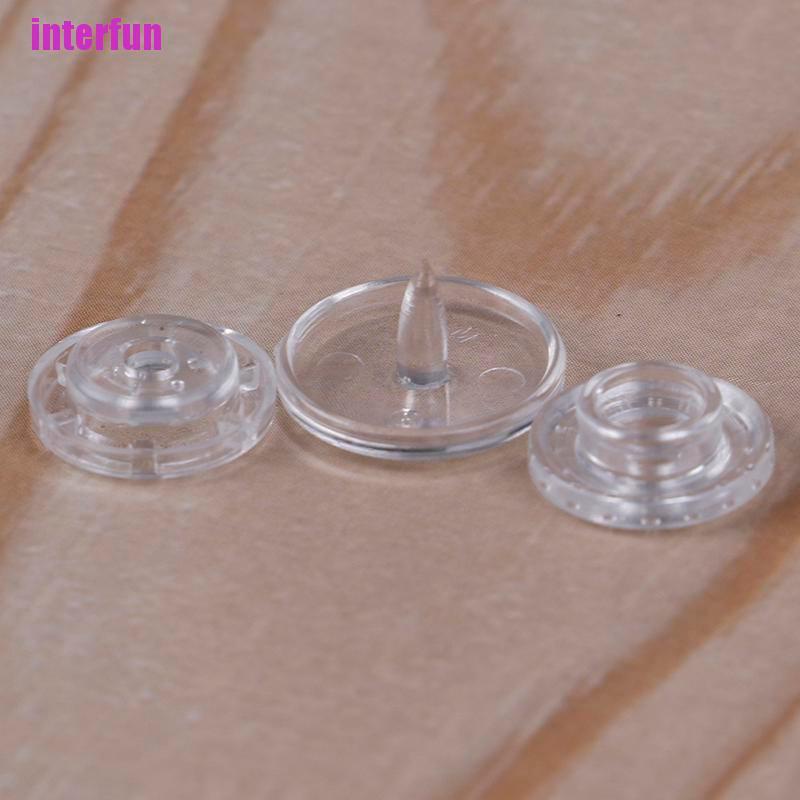 Bộ 50 Miếng Nhựa Trong Suốt KAM T5 12mm Tiện Lợi