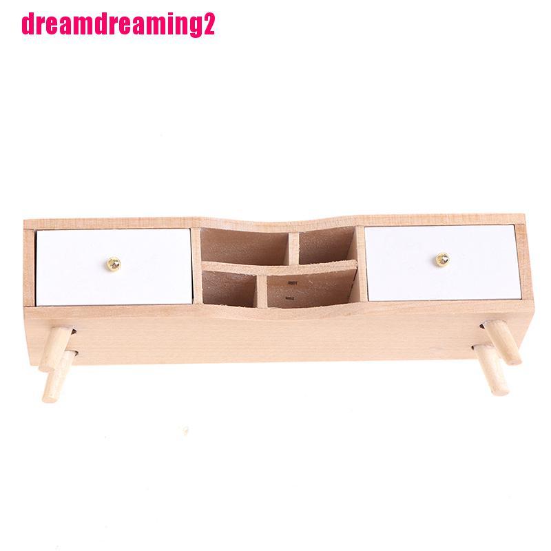 Tủ TV Mini Tỉ Lệ 1: 12 Trang Trí Nhà Búp Bê