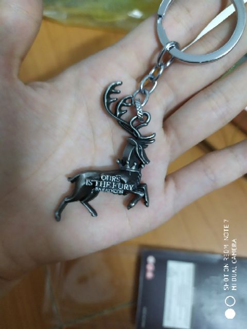 Móc khóa Game of Thrones nhà Baratheon