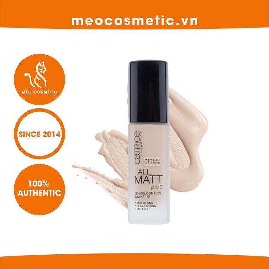 [Top-Seller] Kem Nền Catrice All Matt Plus Shine Control Make Up