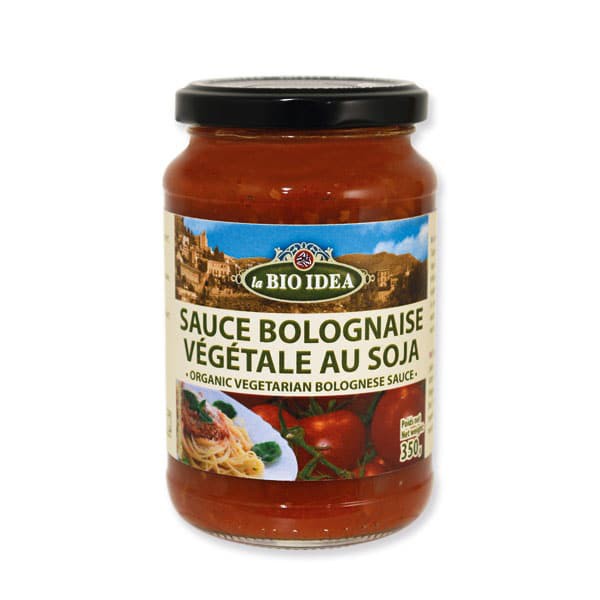 Sốt mì Ý chay Bolognese hữu cơ Bio Idea 350g