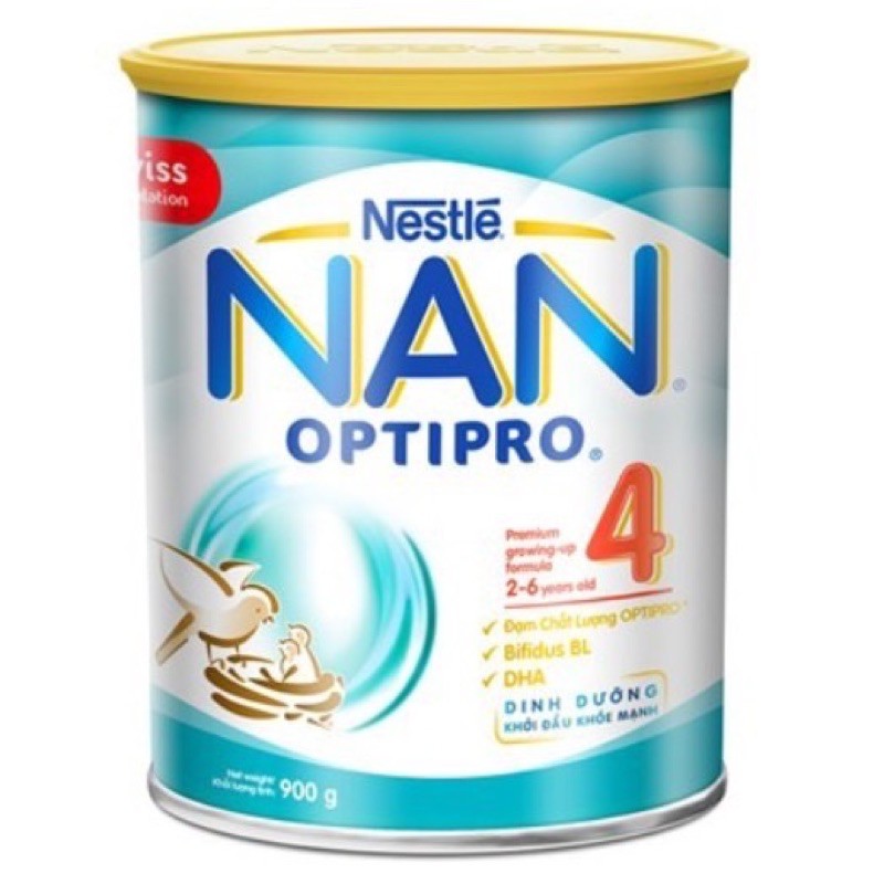 Sữa Nan 4 việt 900gr date 9.2021