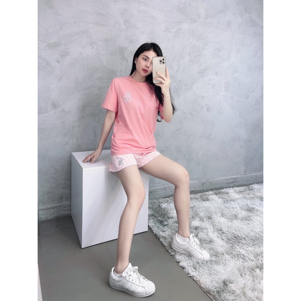 (HÀNG XUẤT XỊN) Áo hồng 1809 LIKE TEE PINK Made in Cambodia full tag code  Size XS S M L