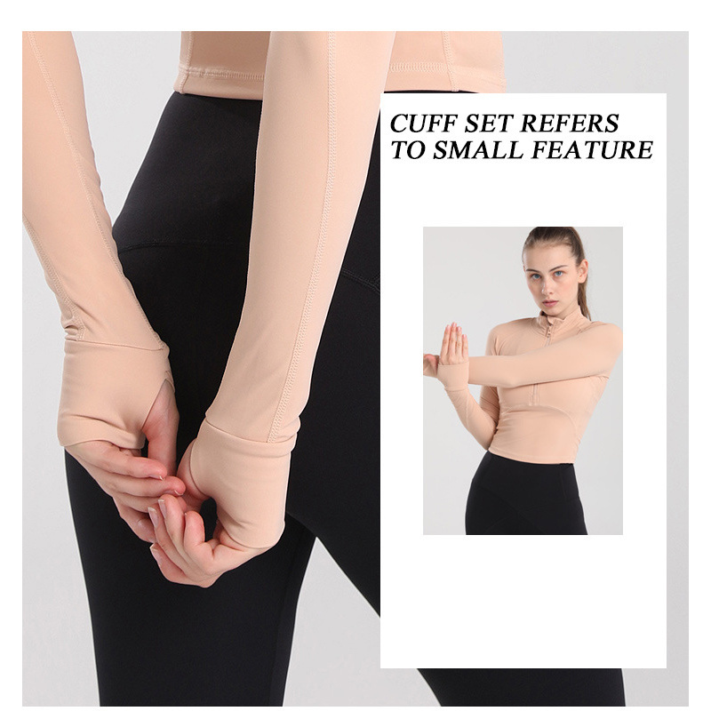 Lululemon Áo thể thao tay dài 4 màu sắc tuỳ chọn thoáng khí cho nữ 9034