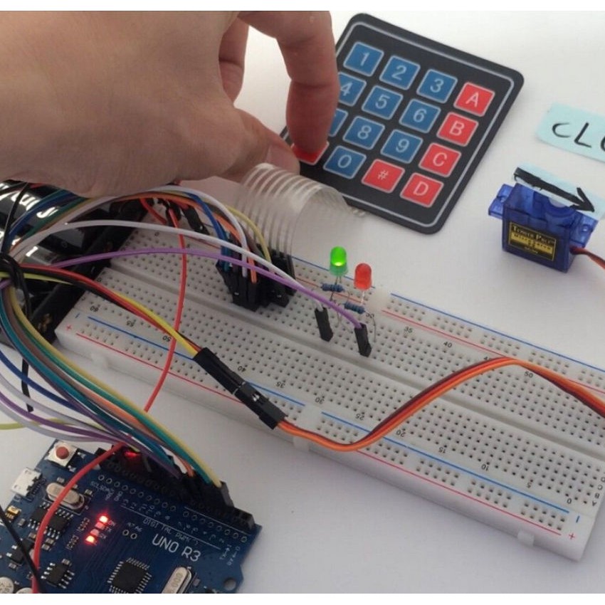 Bàn Phím Ma Trận 4x4 Avr 16 Phím Cho Arduino