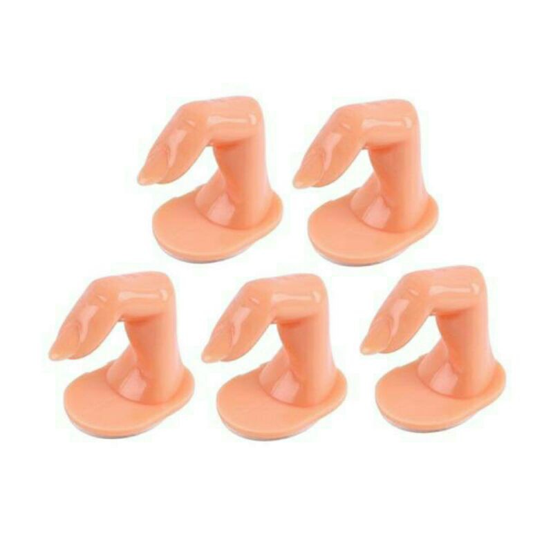 Ngón tay giả tập làm nail