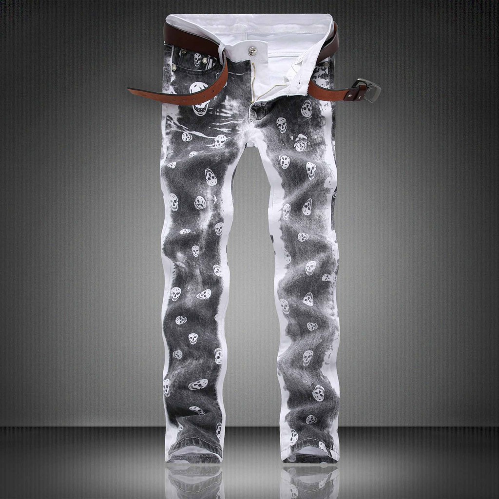 Quần Nam, quần jeans nam đầu lâu