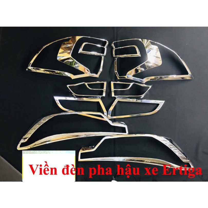 🚗Viền Đèn Pha Hậu Xe Suzuki Ertiga 2019-2020 Mẫu Mạ Crom