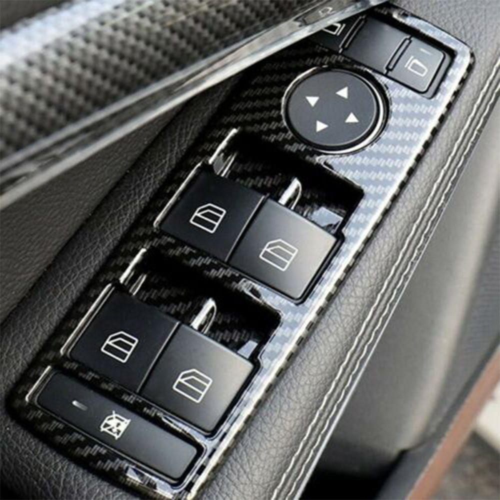 Miếng Dán Trang Trí Cửa Sổ Xe Hơi Benz A B C E GLE GL