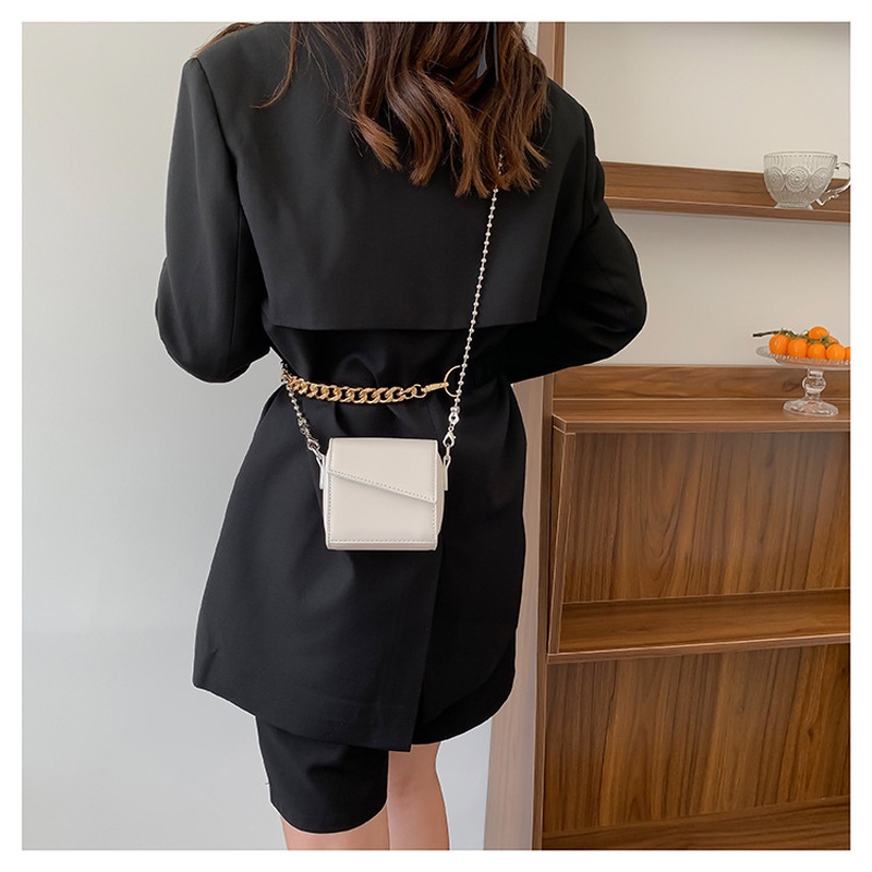 Túi Đeo Chéo Mini Phối Dây Xích Thời Trang Mùa Hè 2022 Gylb1385