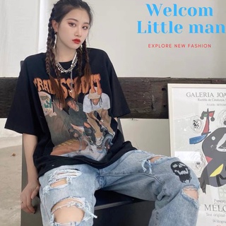 Áo phông ,thun travisscott form rộng nam nữ unisex chất liệu 100% cotton cao cấp co giãn 4 chiều,