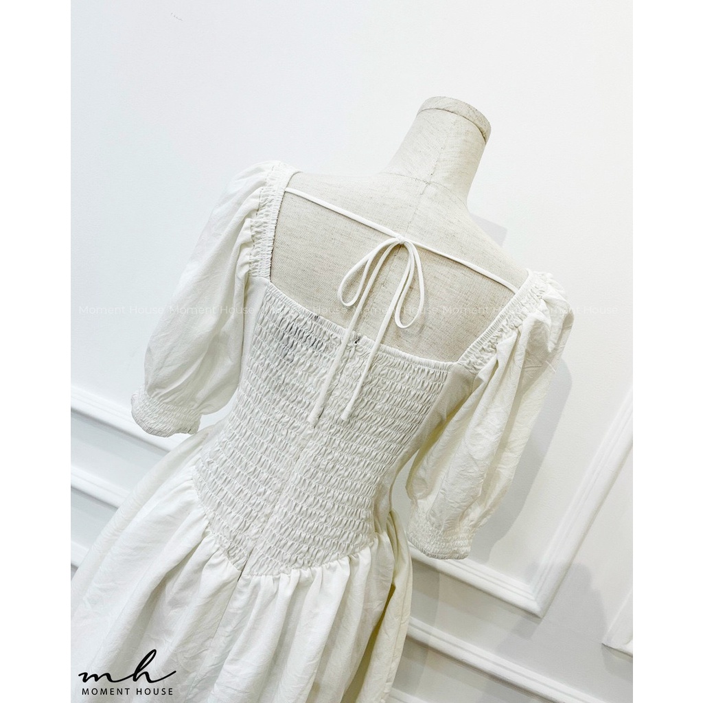 Đầm xòe tay lỡ 3M, dáng ngắn tay bo chun, hàng thiết kế may 2 lớp, có 3 size SML, chất liệu cotton lạnh siêu mềm mịn