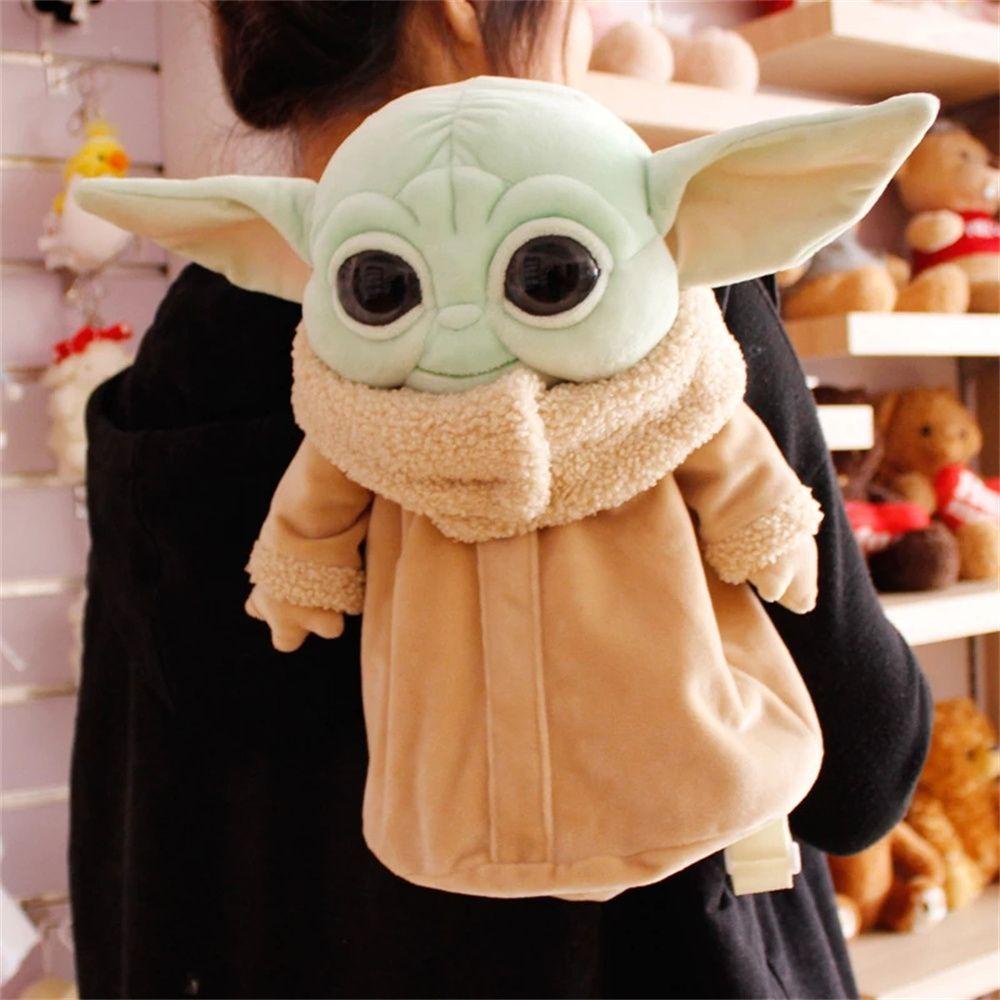 Balo Hình Búp Bê Nhồi Bông Yoda Dễ Thương Cho Bé