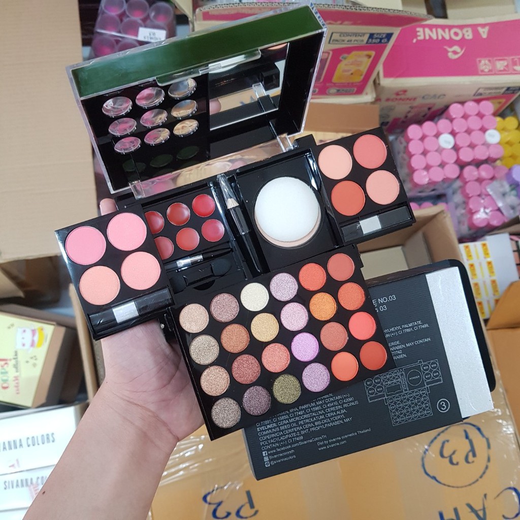 Set trang điểm Sivanna Colors Pro Make Up Palette DK212 | BigBuy360 - bigbuy360.vn