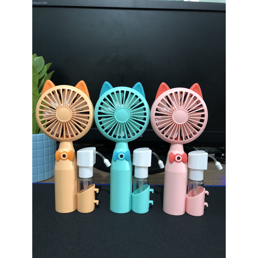 Quạt Phun Sương Mini Sạc Điện | BigBuy360 - bigbuy360.vn