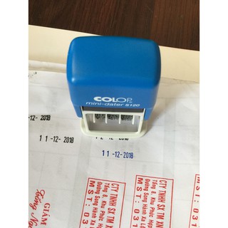 Dấu ngày tháng năm (date mini)