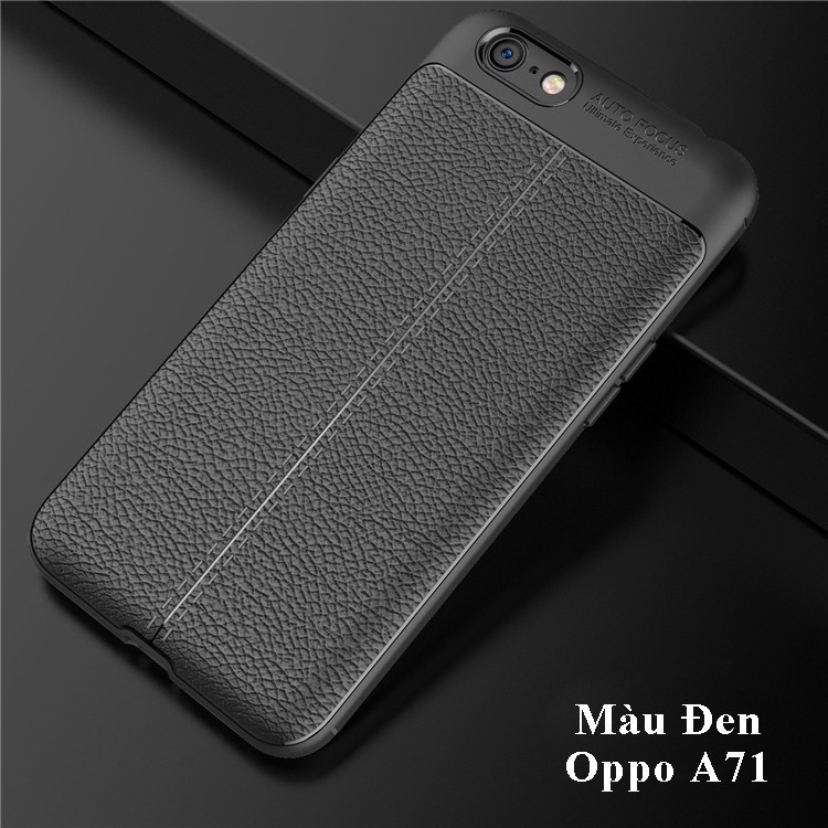 Ốp A71 (Ốp lưng giả da  Oppo A71 và A71 2018) - ốp lưng giá rẻ LH